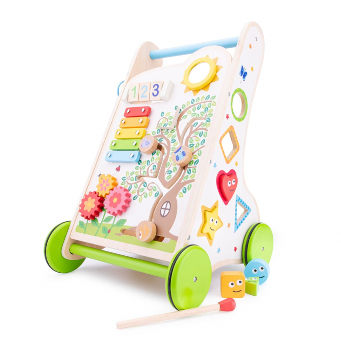 Premergator cu activitati NEW, New Classic Toys, 1-2 ani + [2]