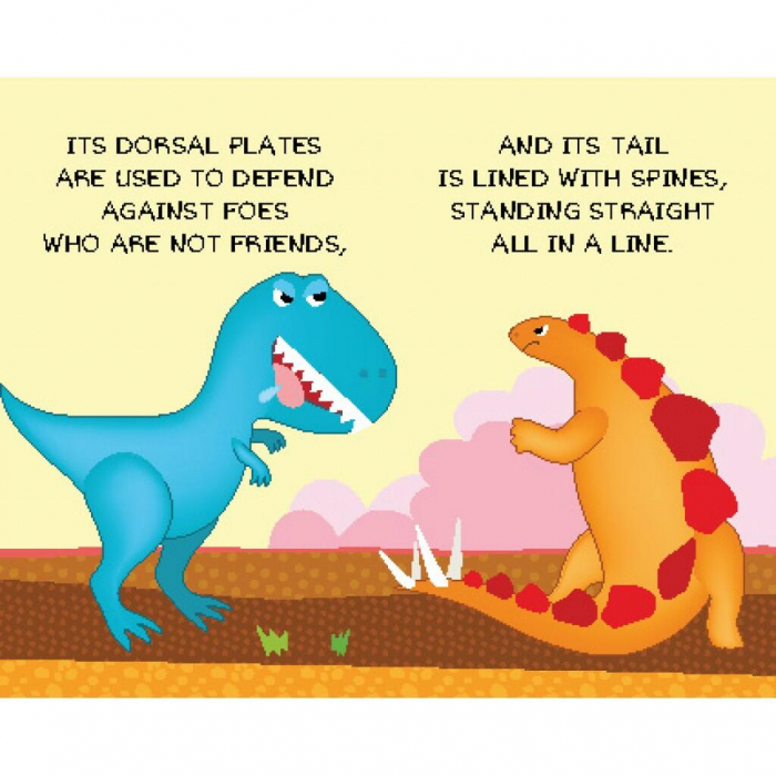 Prima mea biblioteca - Dinozauri, Sassi, 2-3 ani + [4]