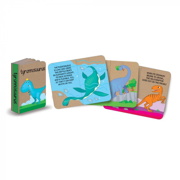 Prima mea biblioteca - Dinozauri, Sassi, 2-3 ani + [3]