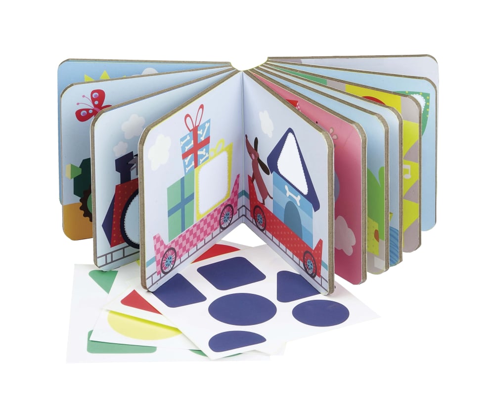 Prima mea carte cu stickere, Forme Geometrice [3]