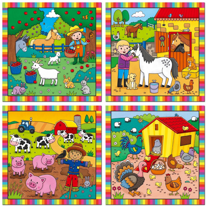 Prima mea carticica Water Magic - Animalutele de la ferma, Galt, 1-2 ani + [4]