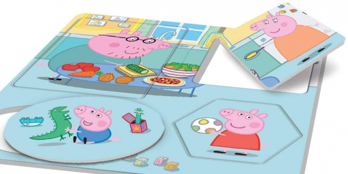 Prima mea colectie de jocuri - Peppa Pig, LISCIANI, 2-3 ani + [10]
