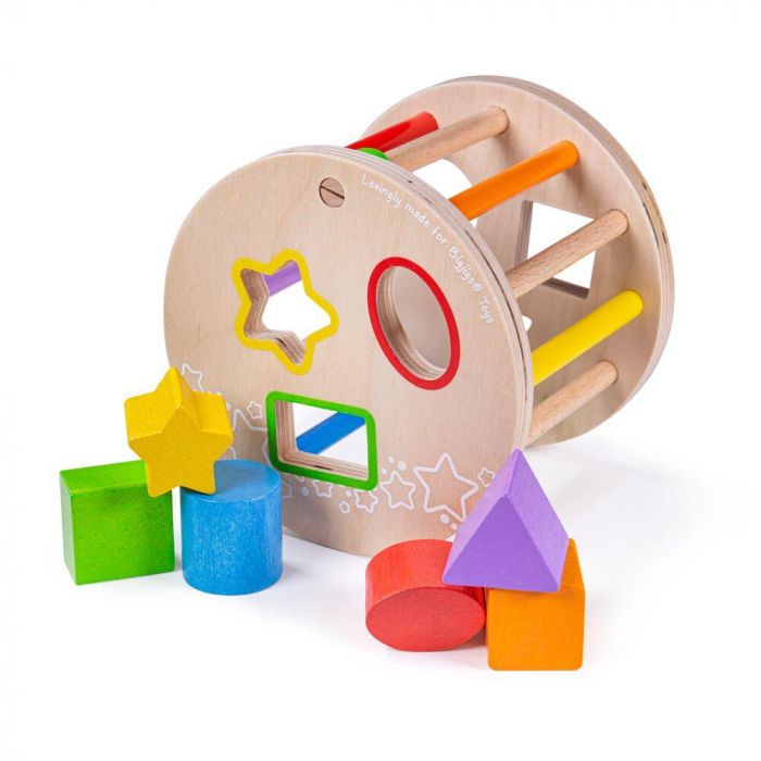 Primul meu cadru pentru sortat, BIGJIGS Toys, 1-2 ani + [2]