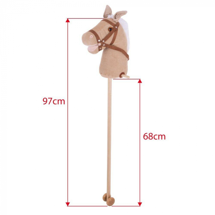 Primul meu calut cu tija, BIGJIGS Toys, 2-3 ani + [6]