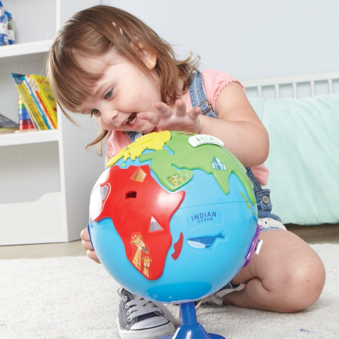 Primul meu glob pamantesc, Learning Resources, 2-3 ani + [8]