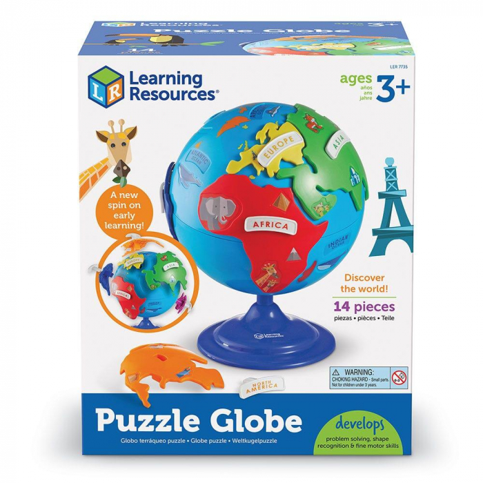 Primul meu glob pamantesc, Learning Resources, 2-3 ani + [11]