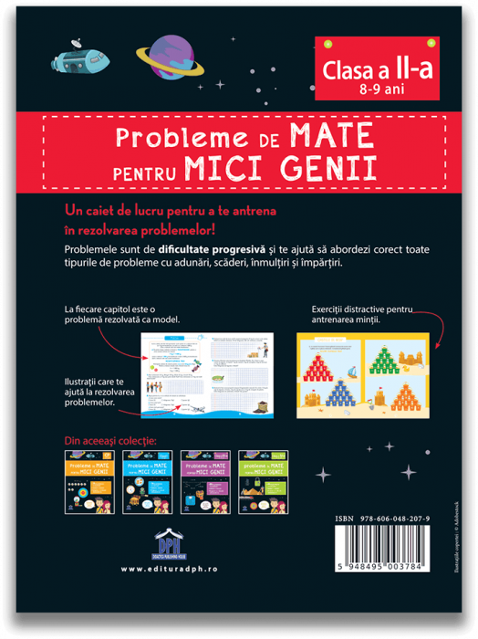 Probleme de mate pentru mici genii - clasa a II-a, DPH, 8-9 ani + [2]