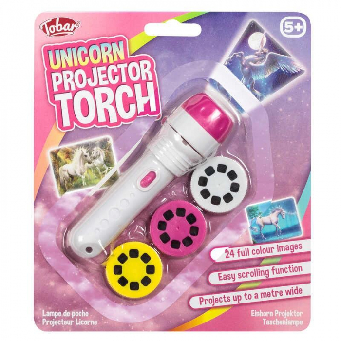 Proiector tip lanterna - Unicorni, TOBAR, 4-5 ani + [3]