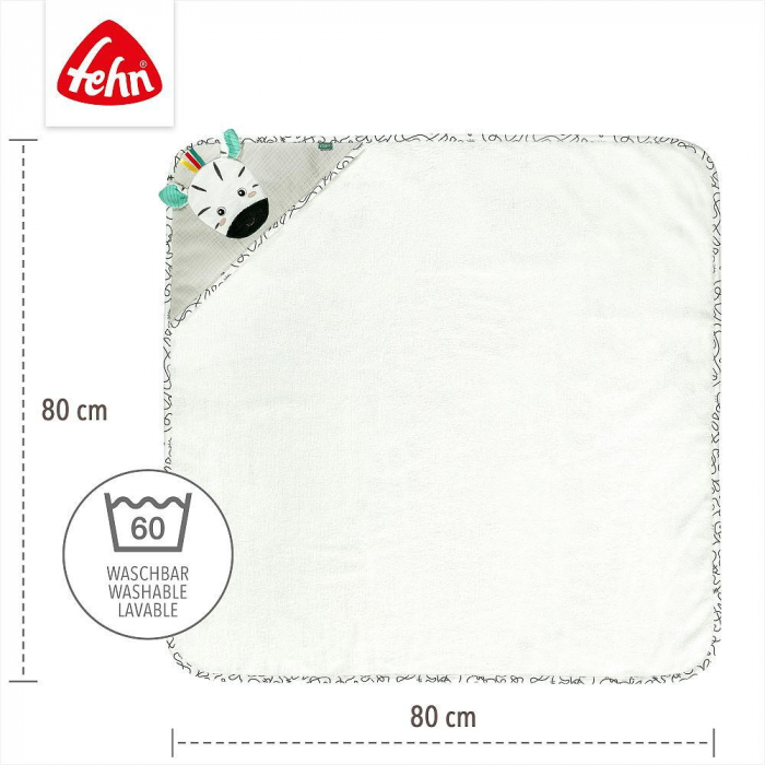 Prosop cu gluga - Zebra, Fehn, 0 luni+ [4]