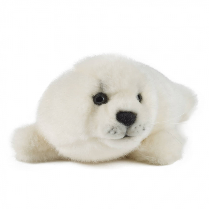 Pui de Foca Gri 20 cm - Jucarie de plus Living Nature [2]
