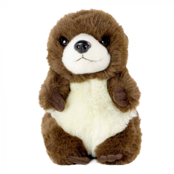 Pui de Vidra 17 cm in cutie - Jucarie de plus Living Nature [2]