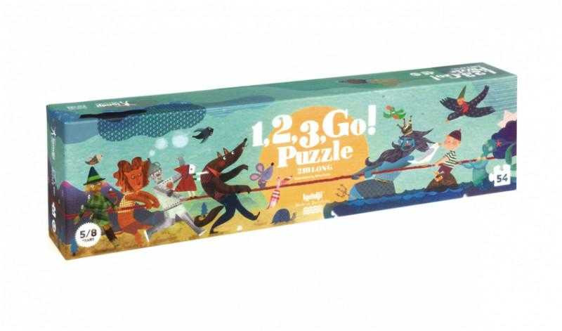 Puzzle 1,2,3 start! Londji, 4-5 ani + [5]