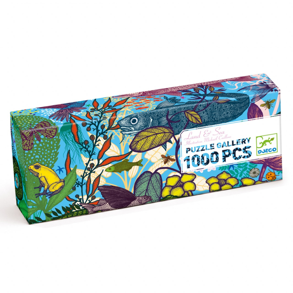 Puzzle 1000 piese In apa si pe uscat, Djeco [4]