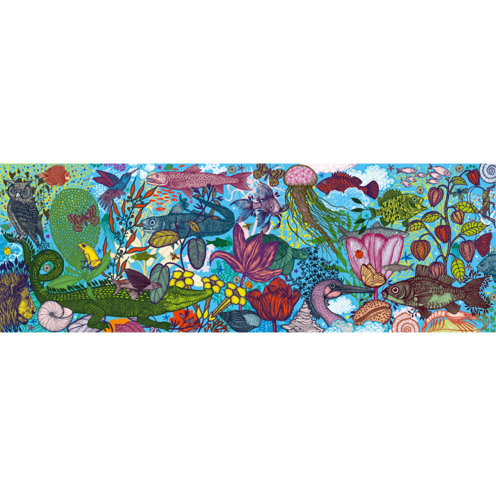 Puzzle 1000 piese In apa si pe uscat, Djeco [2]