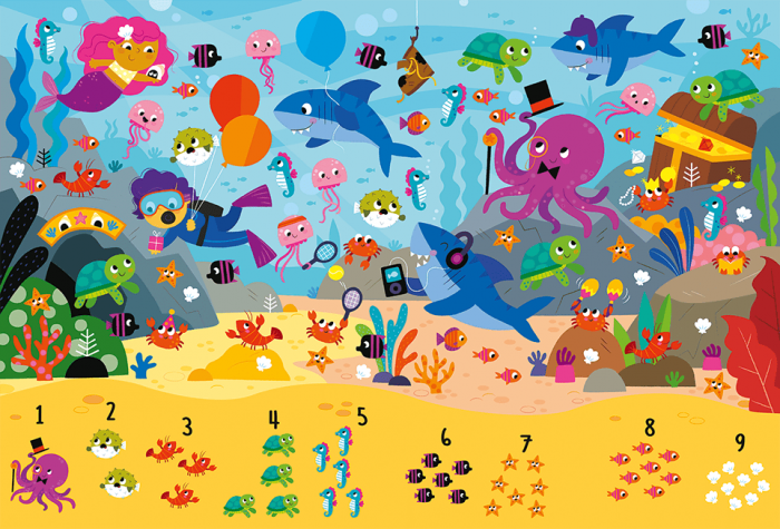 Puzzle 123 - Marea, Ludattica, 3 ani+, 25 piese [3]