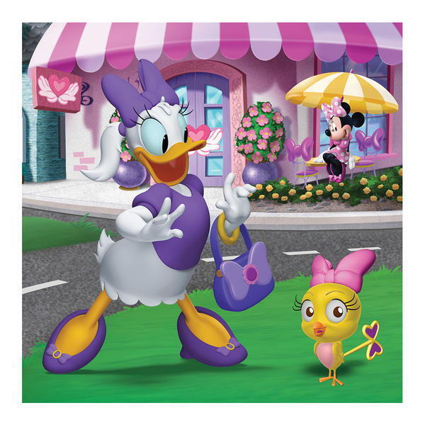 Puzzle 3 in 1 - O zi cu Minnie (55 piese), Dino, 4-5 ani + [4]