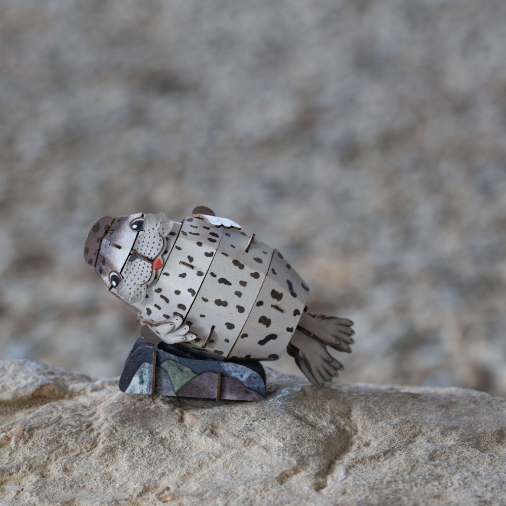 Puzzle 3D cu sunete - Foca, Build  n  Sound [7]