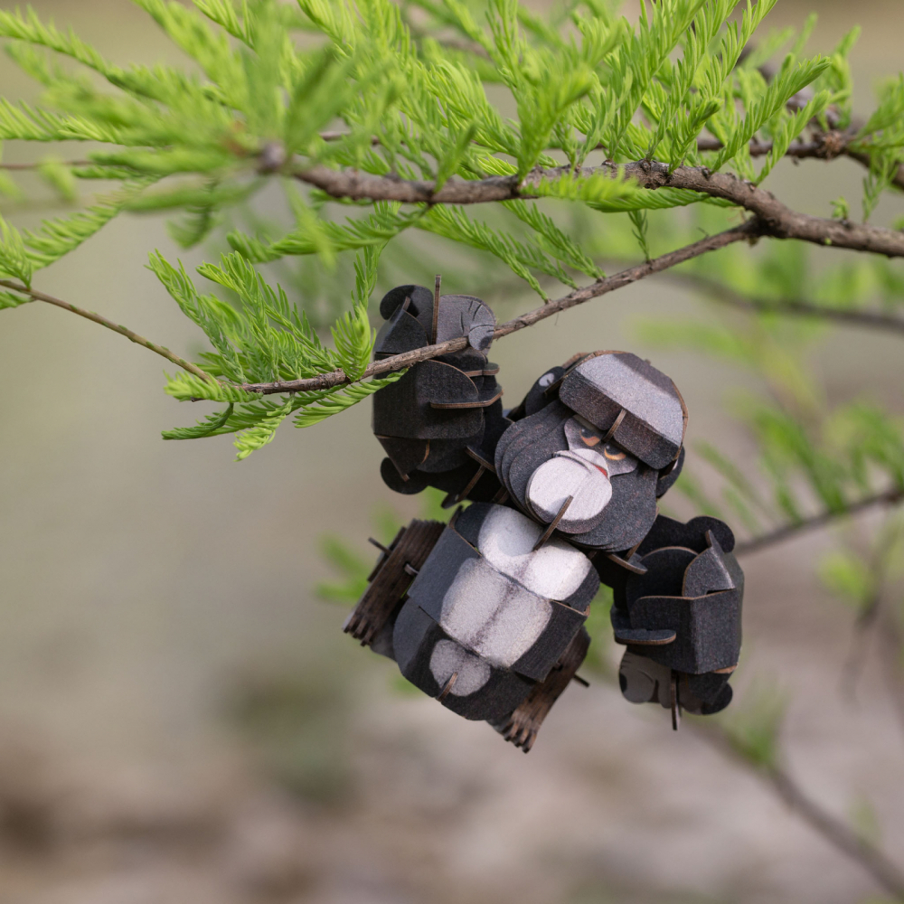 Puzzle 3D cu sunete - Gorila, Build  n  Sound [9]