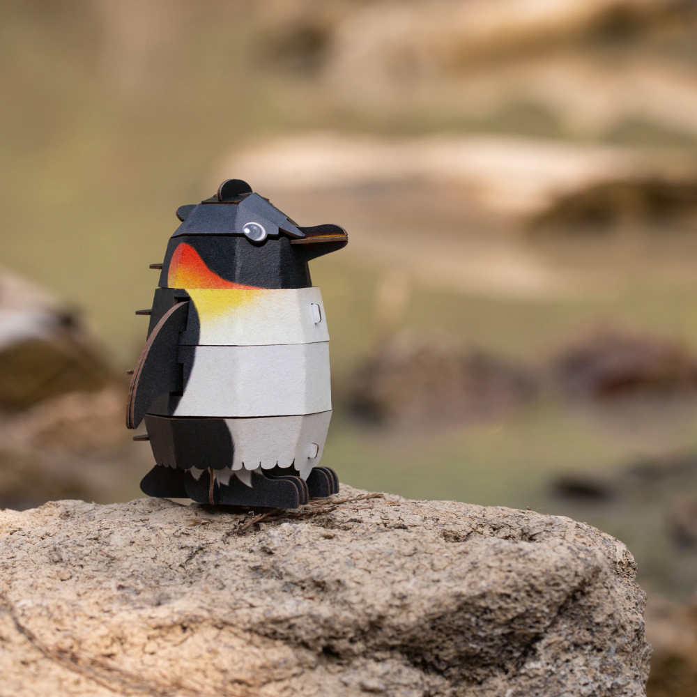 Puzzle 3D cu sunete - Pinguin, Build  n  Sound [6]