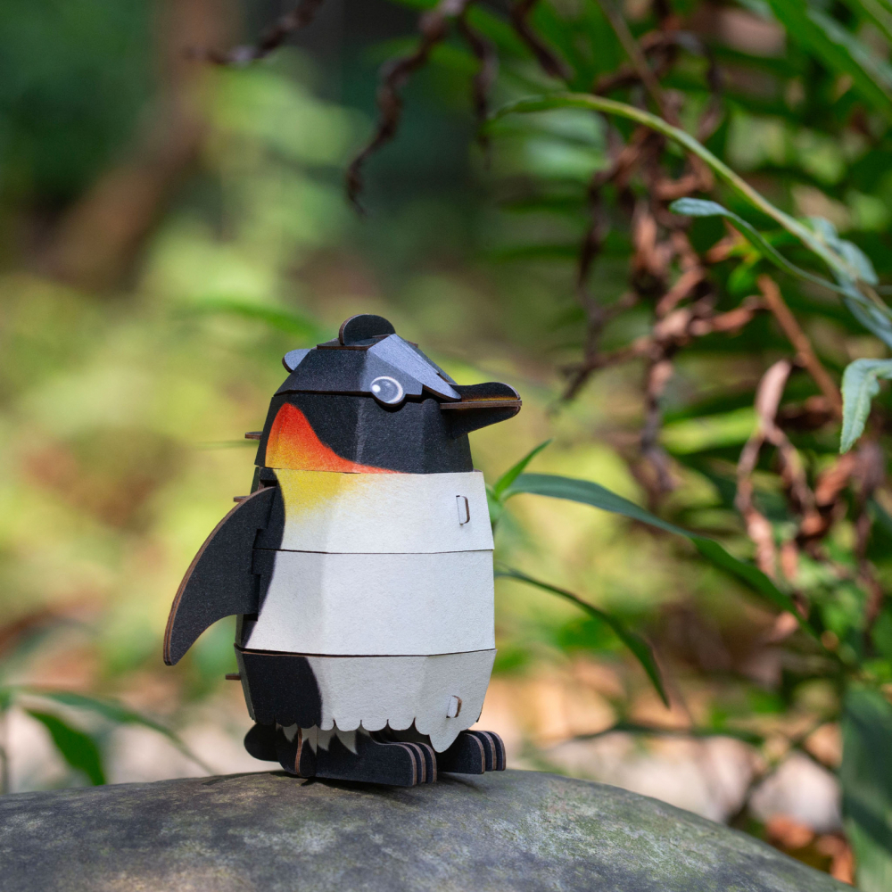 Puzzle 3D cu sunete - Pinguin, Build  n  Sound [7]