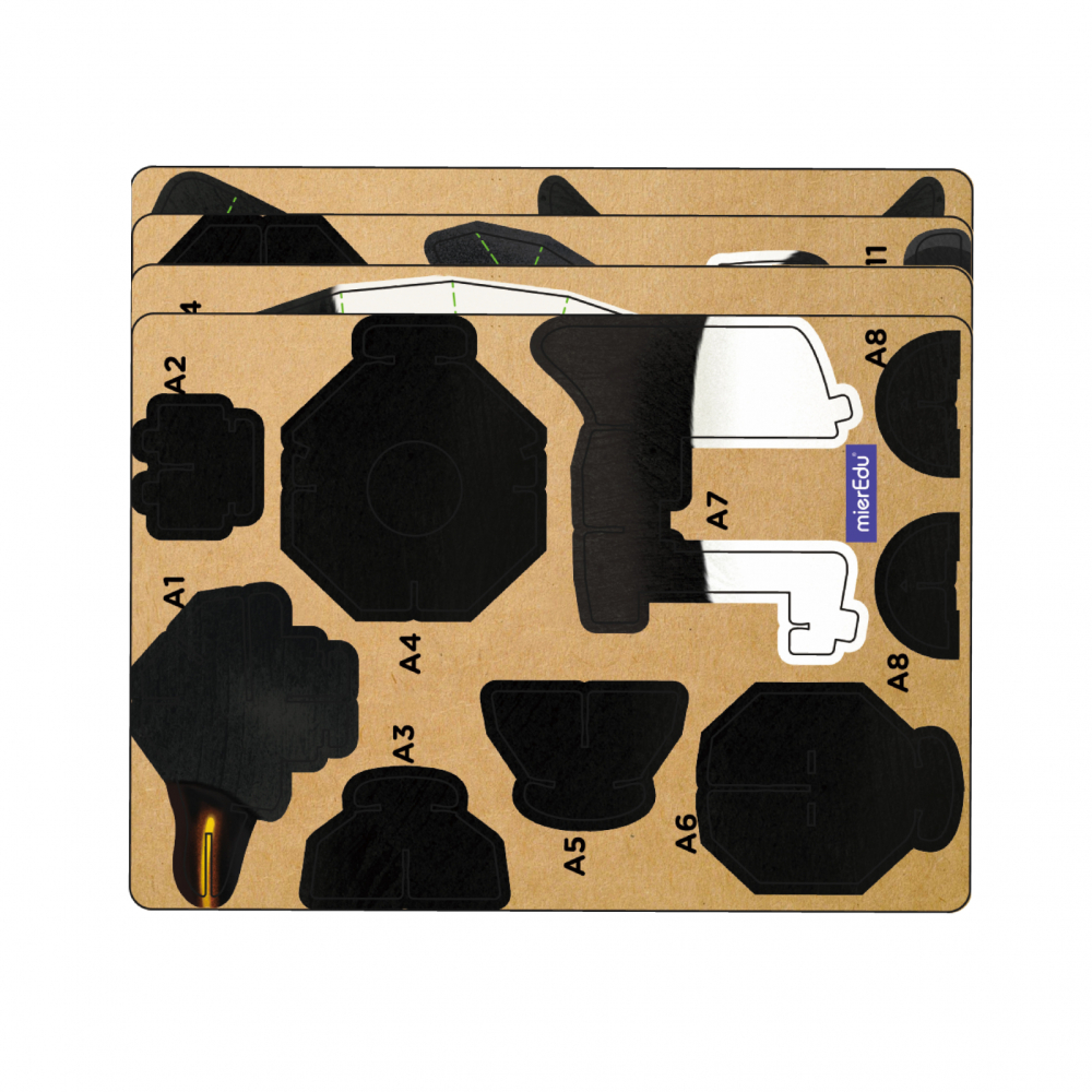 Puzzle 3D cu sunete - Pinguin, Build  n  Sound [4]