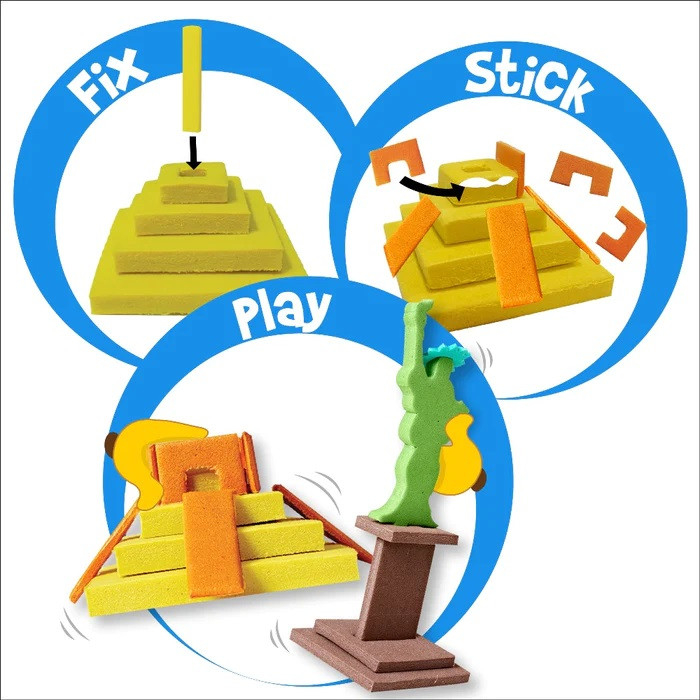 Puzzle 3D Monumente, Imagimake, 5 ani+ [5]