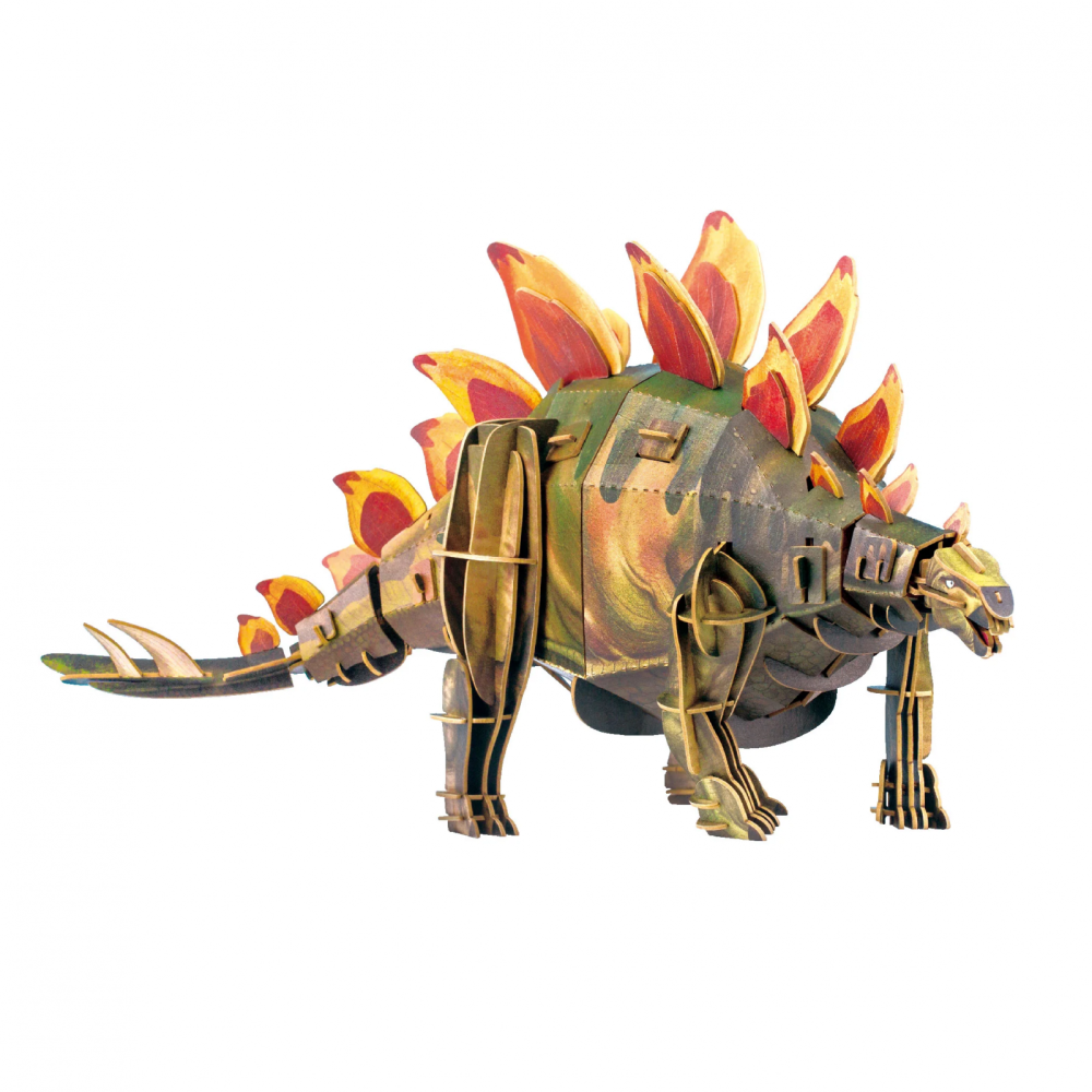 Puzzle 3D reglabil - STEGOSAURUS (deluxe) [3]