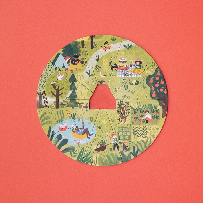 Puzzle 4 anotimpuri, Londji, 4-5 ani + [5]