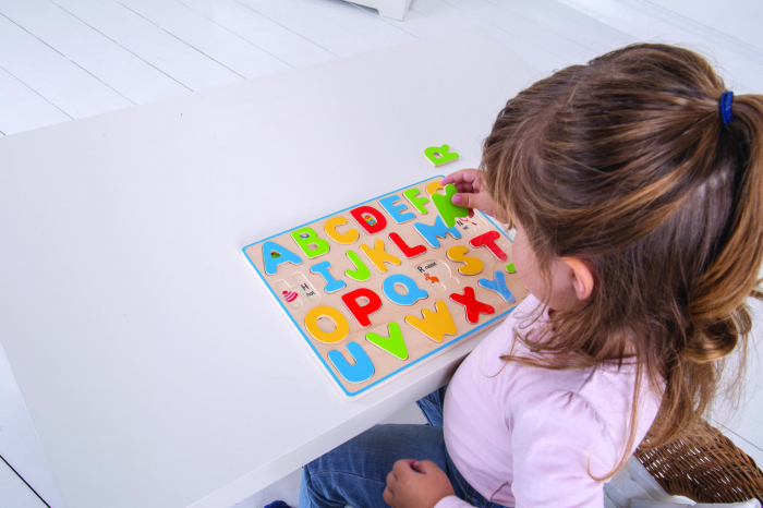 Puzzle ABC, BIGJIGS Toys, 2-3 ani + [2]