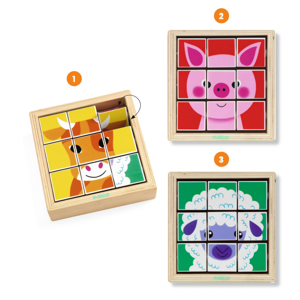 Puzzle Animoroll Djeco [4]