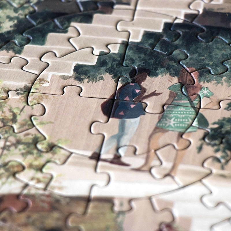 Puzzle circular lumea Londji, 6-7 ani + [3]