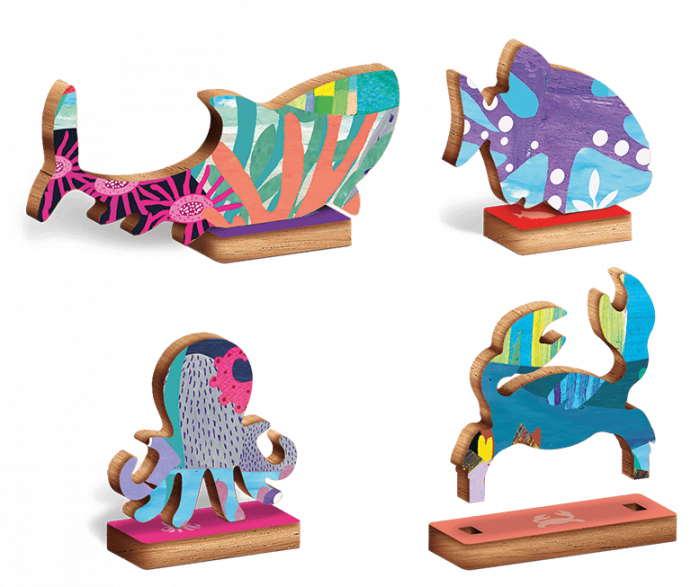 PUZZLE DE LEMN - OCEANUL [3]