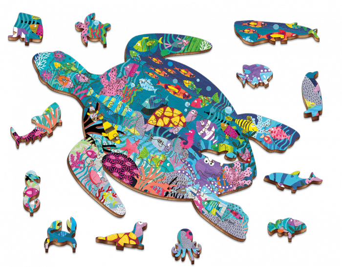 PUZZLE DE LEMN - OCEANUL [2]