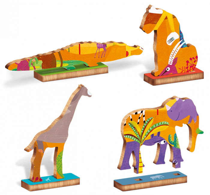 PUZZLE DE LEMN – SAVANA [3]