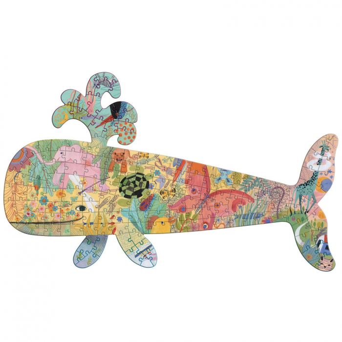 Puzzle Djeco Balena, 6-7 ani + [2]