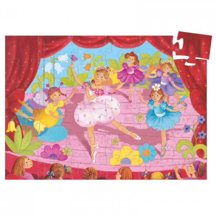 Puzzle Djeco Balerina, 2-3 ani + [2]