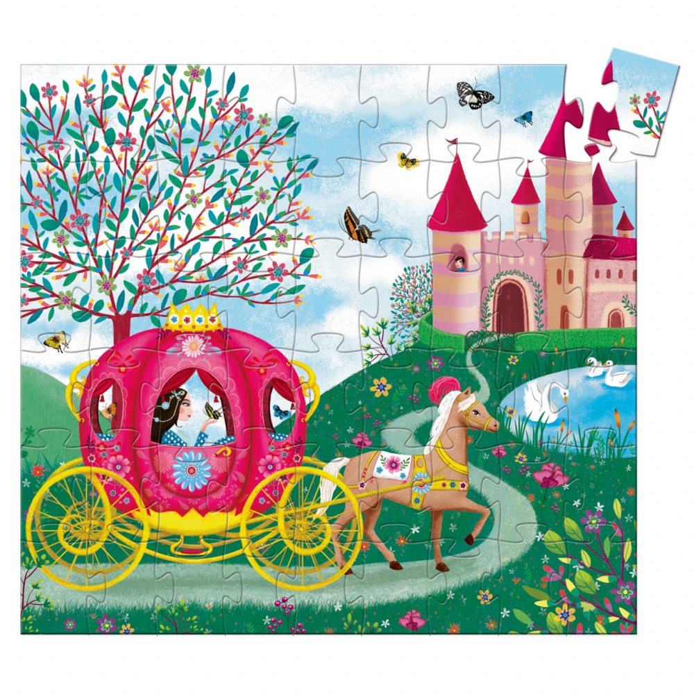 Puzzle Djeco Caleasca Elisei, 5 ani+ [3]