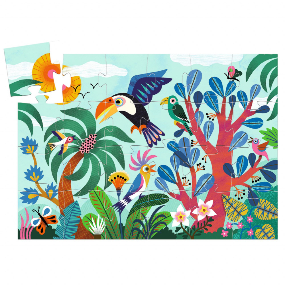 Puzzle Djeco Coco Toucan, 4-5 ani + [2]