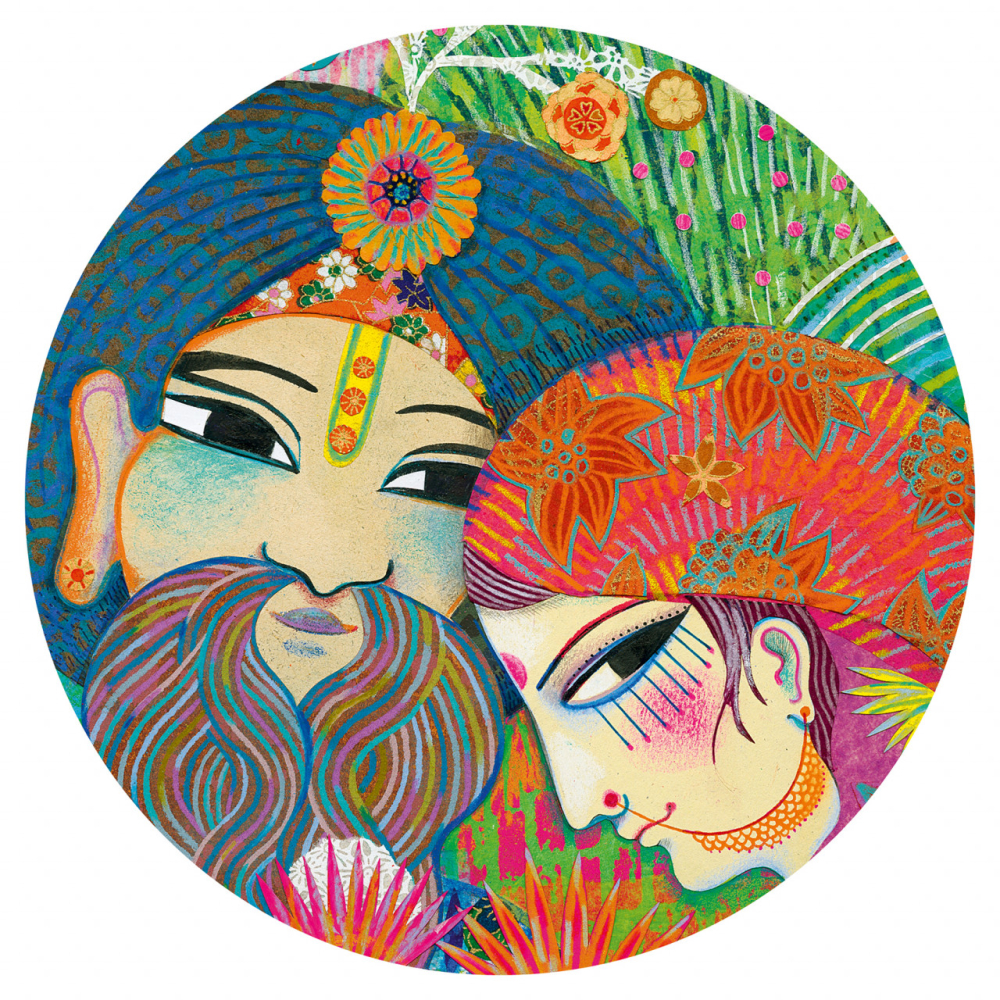 Puzzle Djeco India, 8-9 ani + [3]