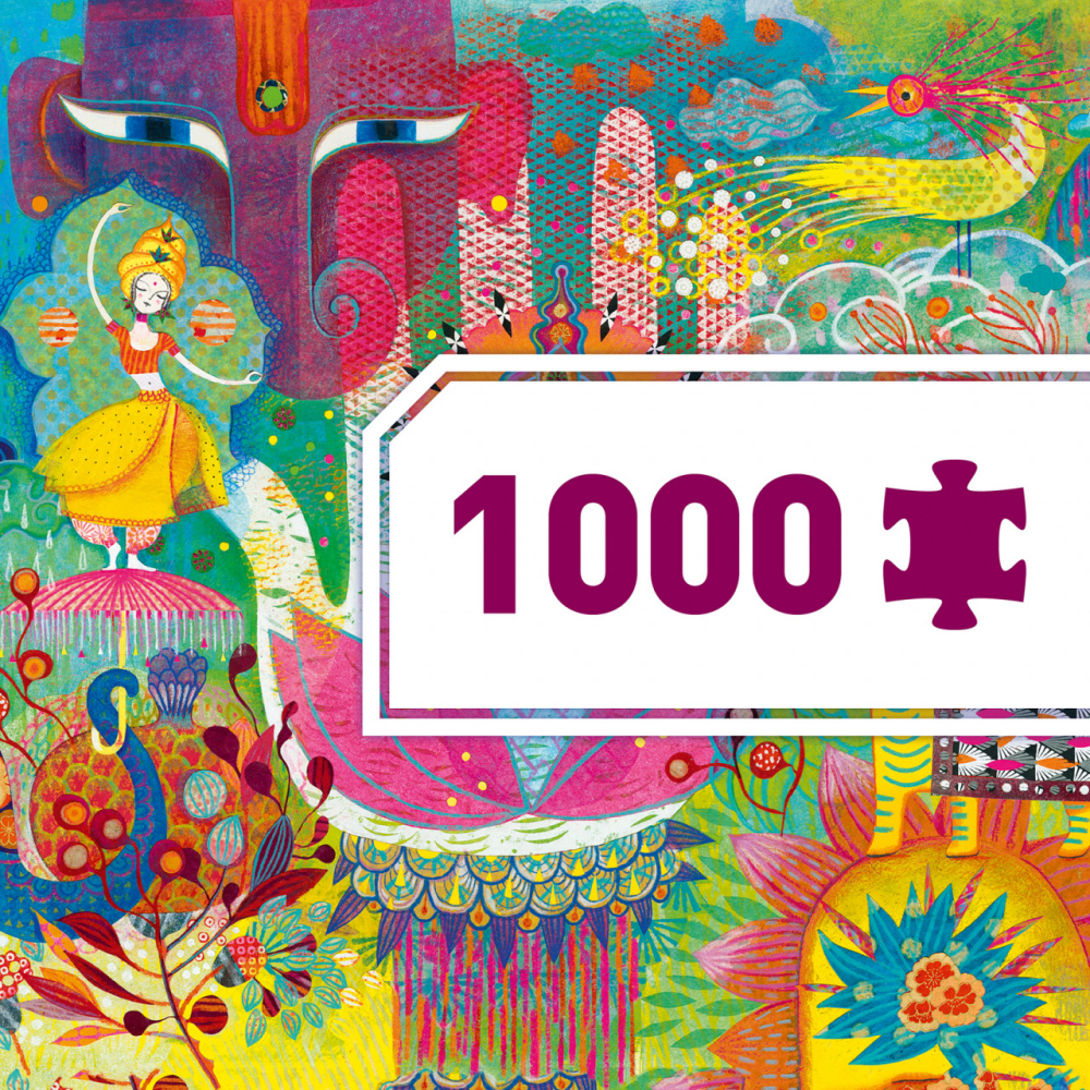 Puzzle Djeco India, 8-9 ani + [2]