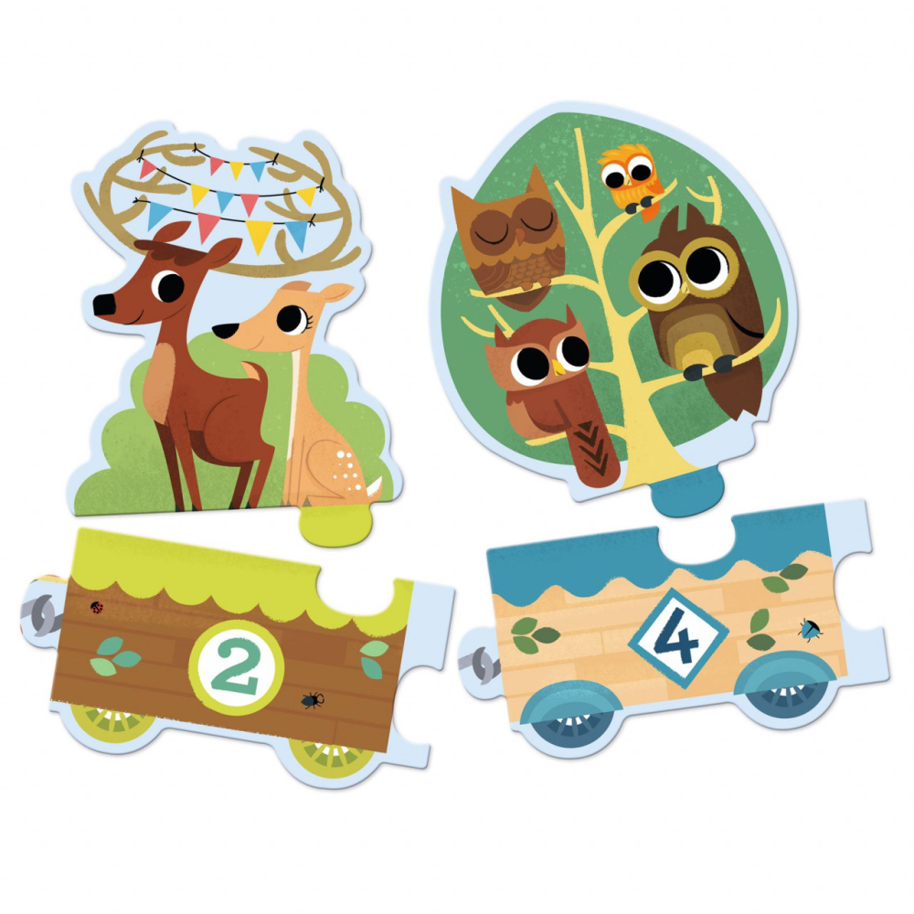 Puzzle Djeco Invat sa numar [3]