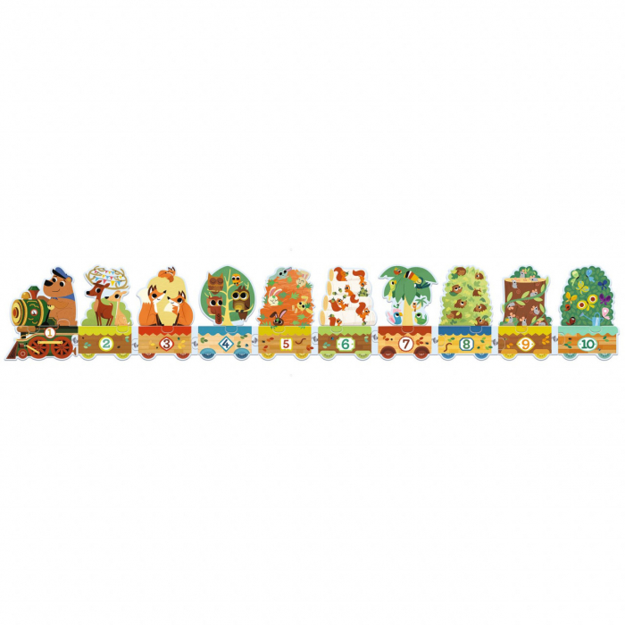Puzzle Djeco Invat sa numar [2]