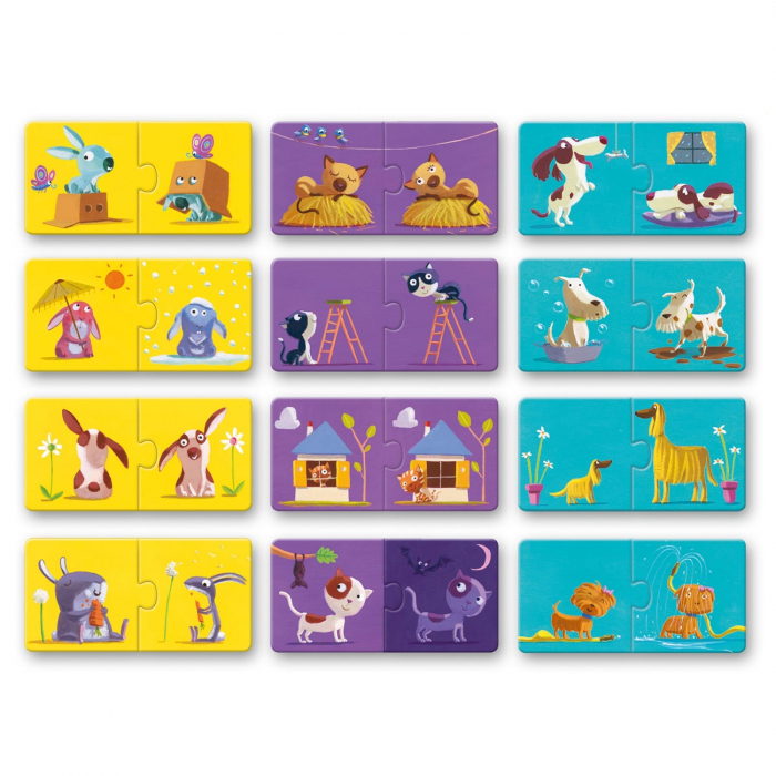 Puzzle duo Djeco Antonime, 1-2 ani + [3]