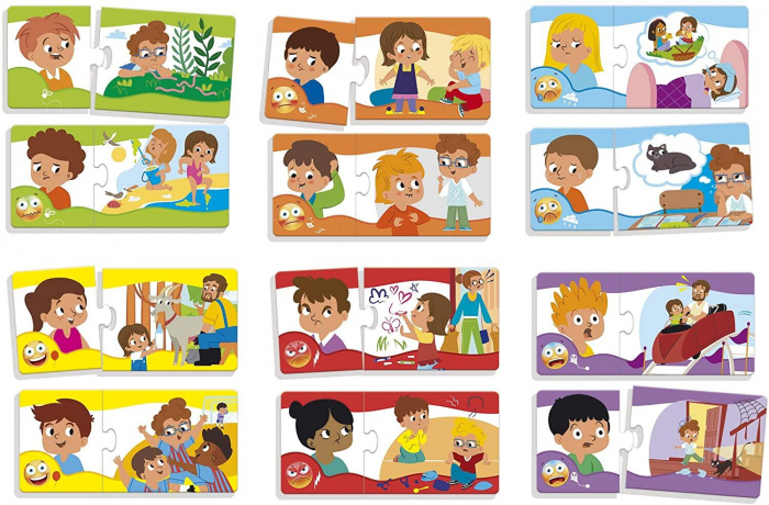 Puzzle duo - Emotii, LISCIANI, 1-2 ani + [3]