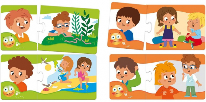 Puzzle duo - Emotii, LISCIANI, 1-2 ani + [2]