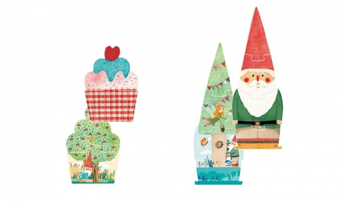 Puzzle evolutiv si reversibil Londji, Petrecerea Unicornului, 2-3 ani + [3]