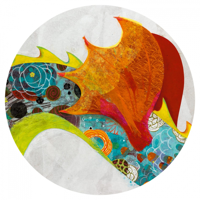 Puzzle gigant Djeco Dragon, 2-3 ani + [3]
