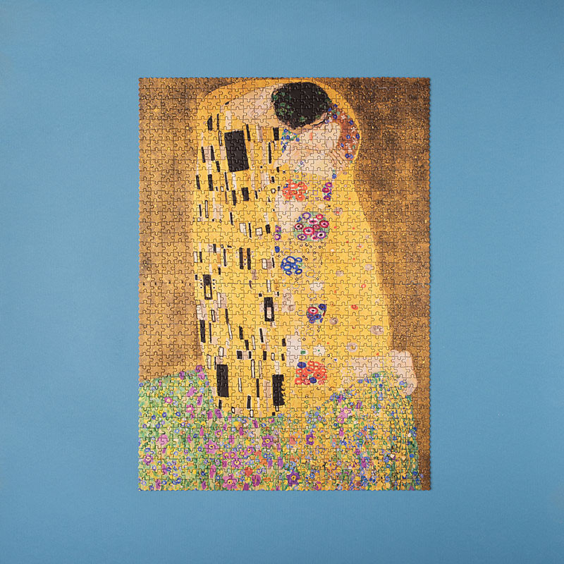 Puzzle Londji 1000 piese Klimt Sarutul, 8-9 ani + [3]