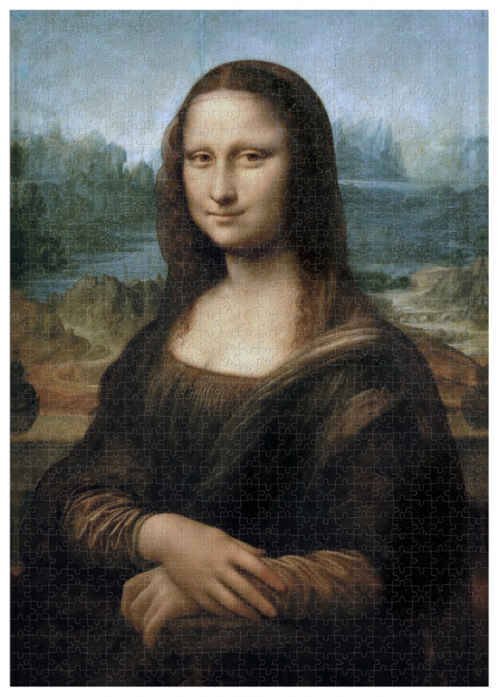 Puzzle Londji 1000 piese, Mona lisa, 8-9 ani + [2]