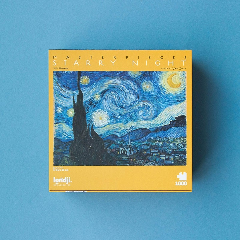 Puzzle Londji 1000 piese, van Gogh Noapte instelata, 8-9 ani + [3]